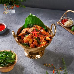 Ếch chiên mắm
