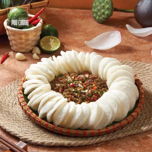Phồng tôm xúc chim câu