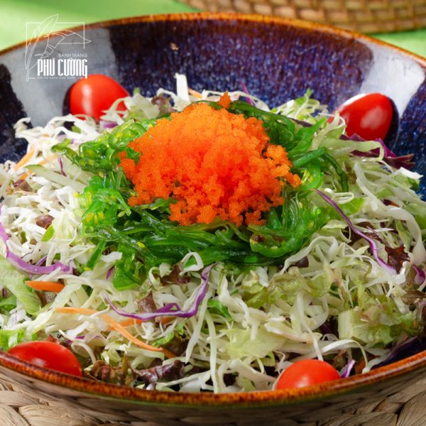 Salad rong biển trứng tôm