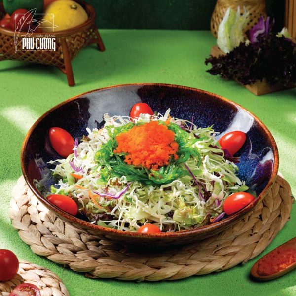 Salad rong biển trứng tôm